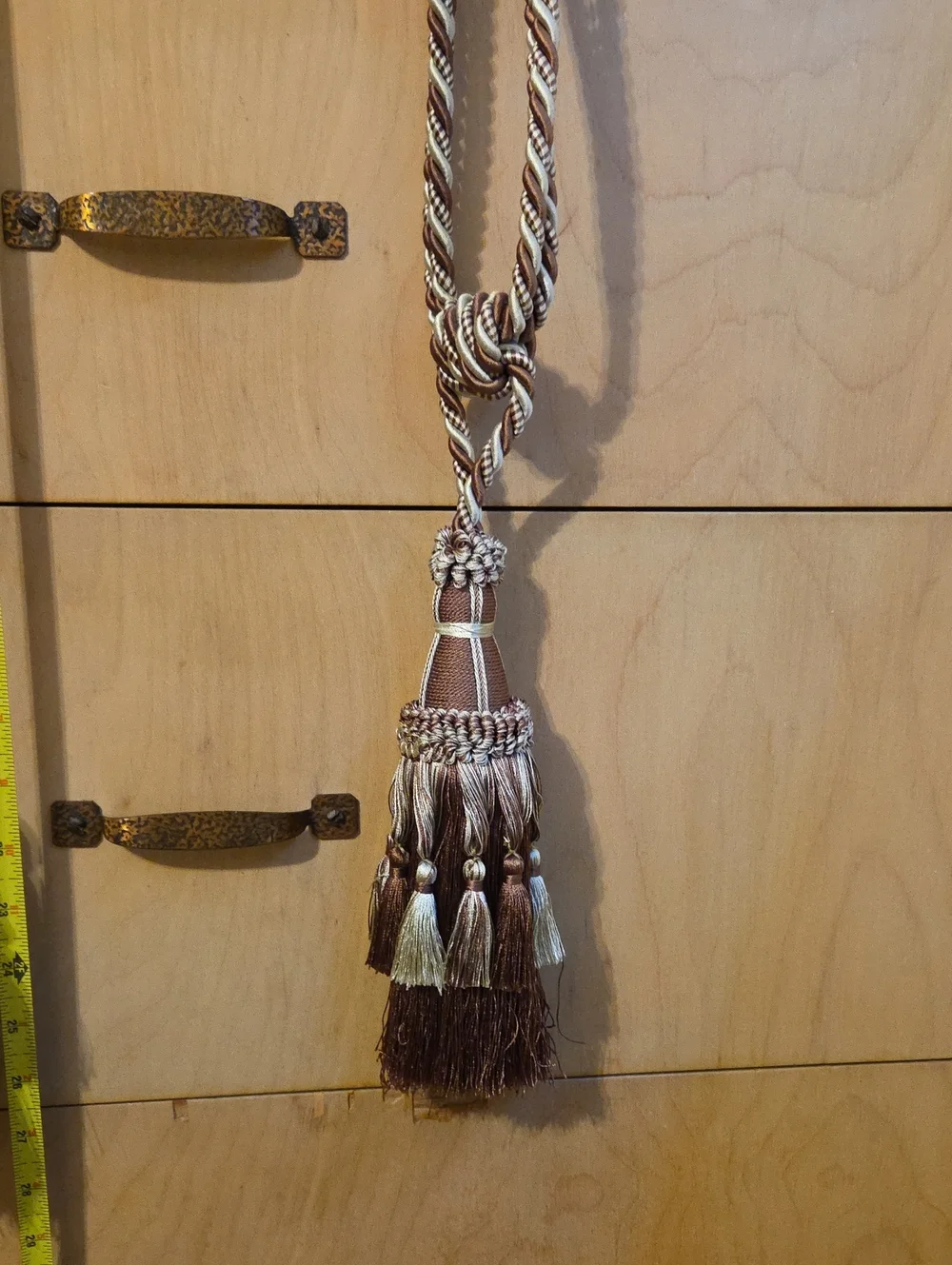 Set Of Two Decorative Tassels Or Drapery Tie Backs
